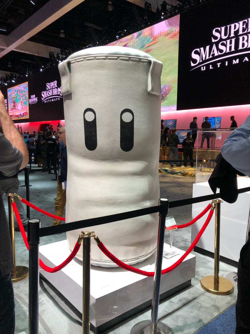 Illustration for article titled Nintendo's E3 Booth Is Full Of Amazing Smash Bros. Props